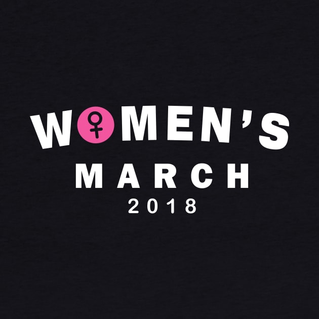 Women's March 2018 - Gender symbol by CMDesign